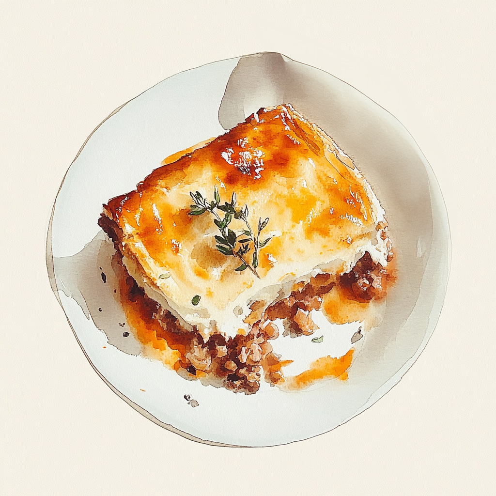 Hachis Parmentier (100% haché de volaille, épinards, tomates,..)