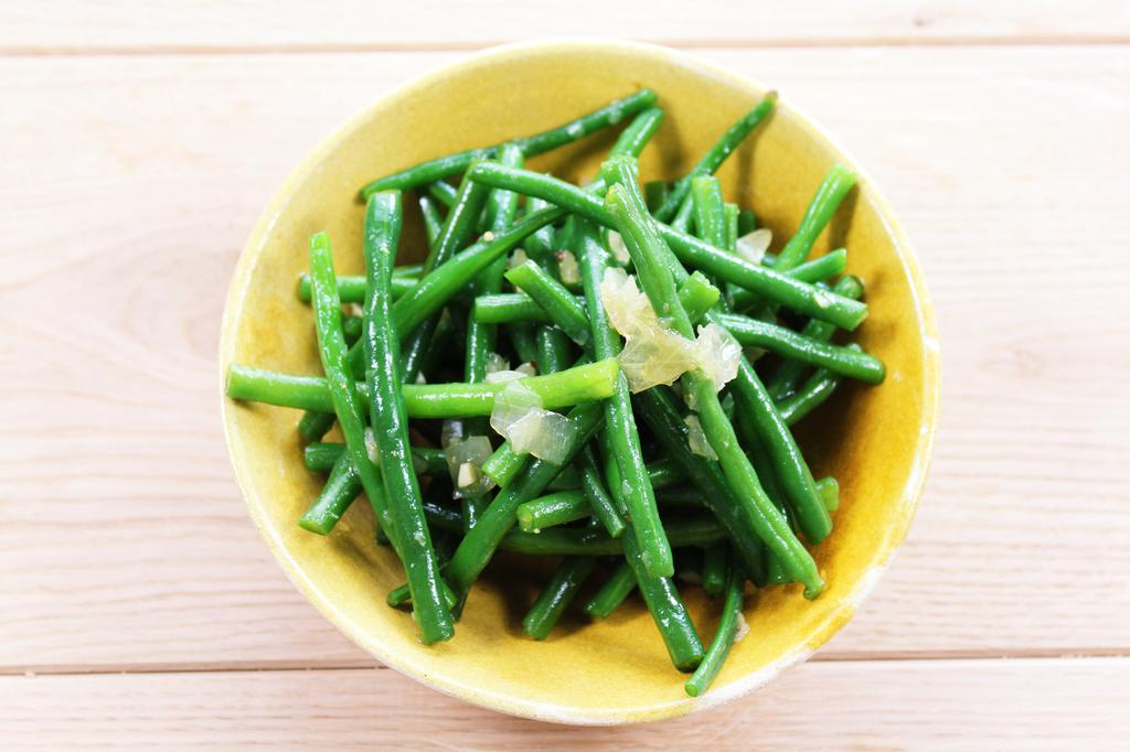 PORTION OF GREEN BEANS