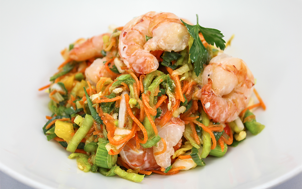 SALADE THAI AUX SCAMPIS (400G)